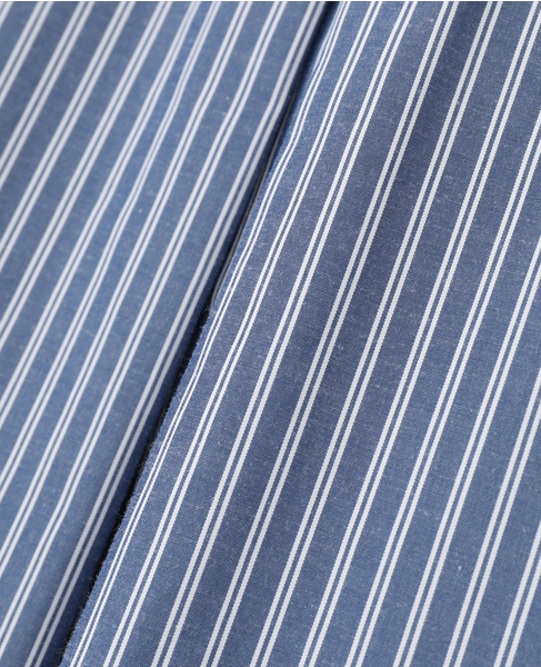 【MARILYN MOON/マリリンムーン】フロントフリルブラウス（4262-159） 詳細画像 ネイビー&times;ホワイト 6