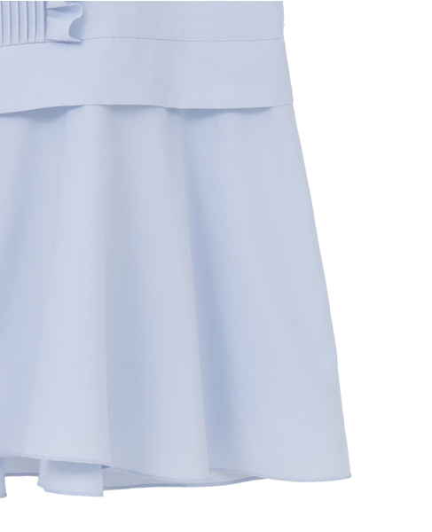 【MARILYN MOON/マリリンムーン】フロントフリルブラウス（4262-168） 詳細画像 サックス 5