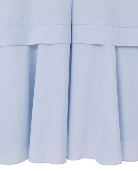 【MARILYN MOON/マリリンムーン】フロントフリルブラウス（4262-168） 詳細画像 サックス 6