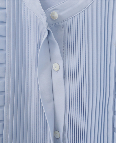 【MARILYN MOON/マリリンムーン】フロントフリルブラウス（4262-168） 詳細画像 サックス 7