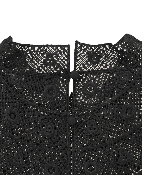 【CHOKLATE PARIS/チョコレート・パリ】レースブラウス 詳細画像 ブラック 6