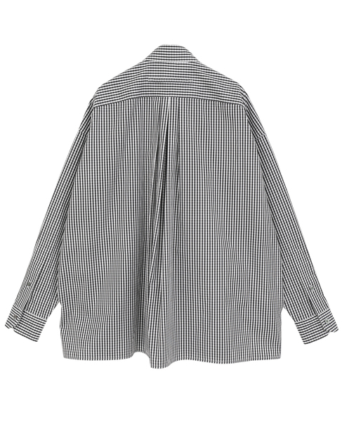 【TICCA/ティッカ】スクエアビッグシャツ（TBFS-001） 詳細画像 ブラック 2