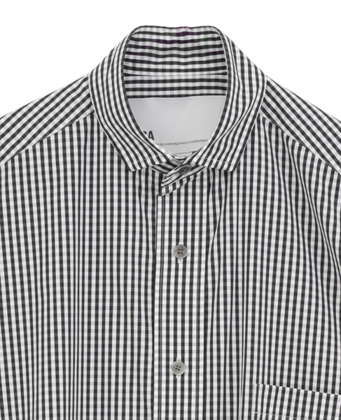 【TICCA/ティッカ】スクエアビッグシャツ（TBFS-001） 詳細画像 ブラック 3