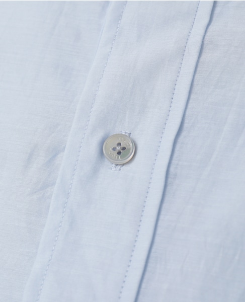 【TICCA/ティッカ】コットンシルクスクエアビッグシャツ（TBFS-113） 詳細画像 サックス 7