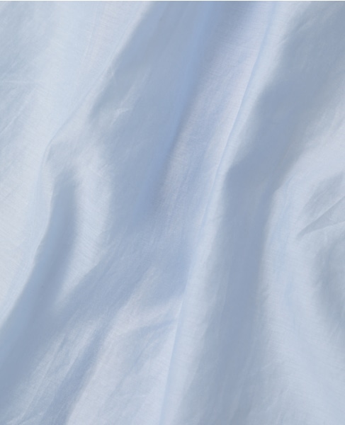 【TICCA/ティッカ】コットンシルクスクエアビッグシャツ（TBFS-113） 詳細画像 サックス 8