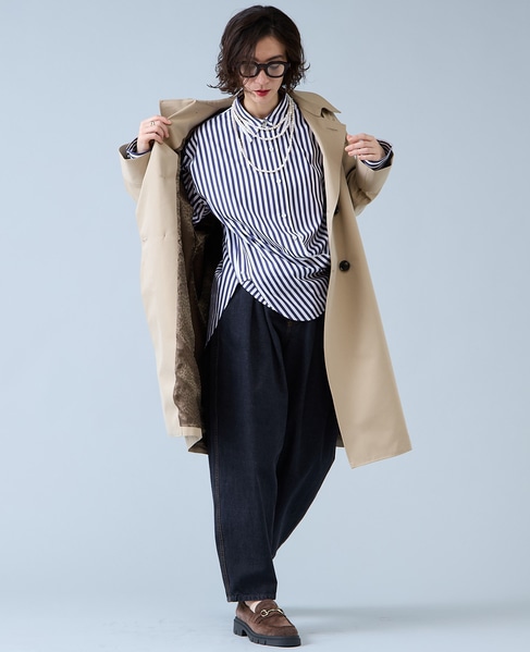 《別注》【TICCA/ティッカ】テントトレンチコート（TBFS-161） 詳細画像 ベージュ 14