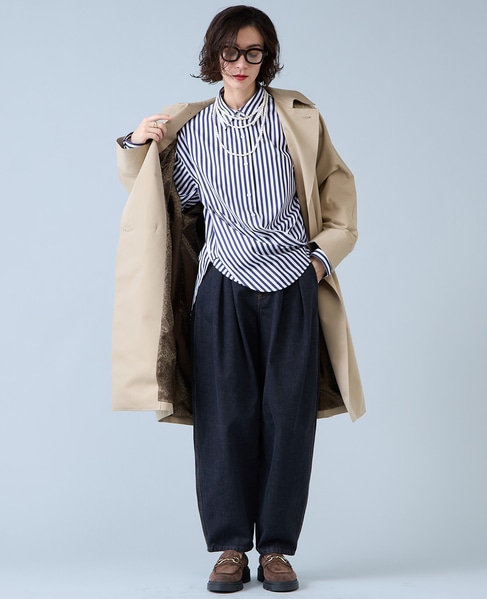 《別注》【TICCA/ティッカ】テントトレンチコート（TBFS-161） 詳細画像 ベージュ 15