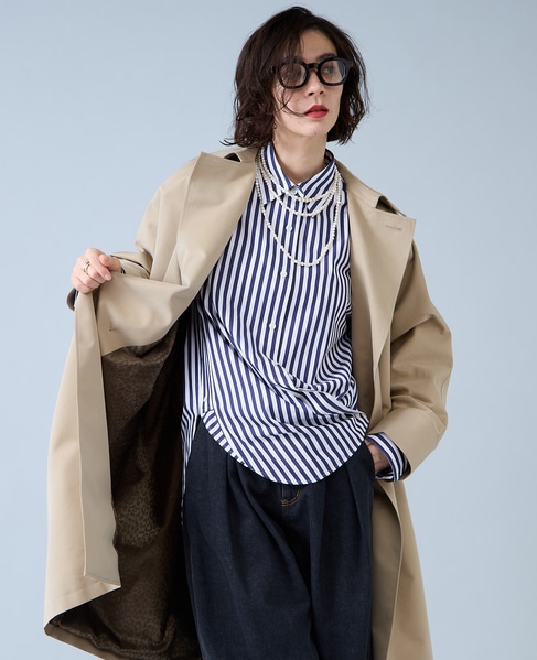 《別注》【TICCA/ティッカ】テントトレンチコート（TBFS-161） 詳細画像 ベージュ 16