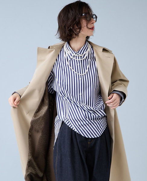 《別注》【TICCA/ティッカ】テントトレンチコート（TBFS-161） 詳細画像 ベージュ 17