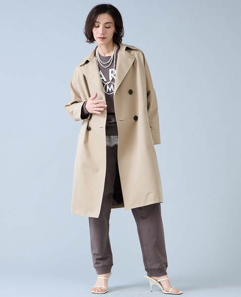 《別注》【TICCA/ティッカ】テントトレンチコート（TBFS-161） 詳細画像 ベージュ 3