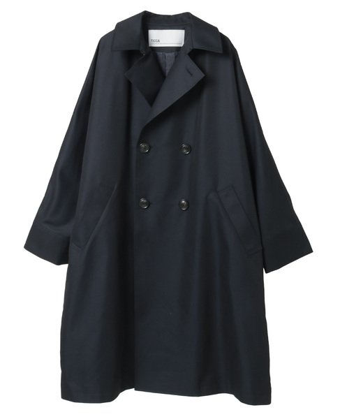 《別注》【TICCA/ティッカ】テントトレンチコート（TBFS-161） 詳細画像 ネイビー 1