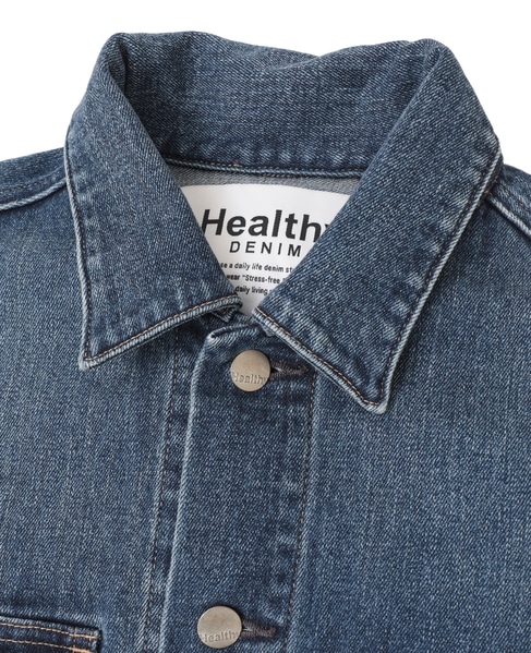 【HEALTHY DENIM/ヘルシーデニム】デニムジャケット（Dates） 詳細画像 ブルー 3