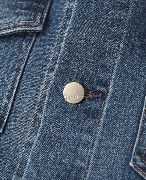 【HEALTHY DENIM/ヘルシーデニム】デニムジャケット（Dates） 詳細画像 ブルー 8