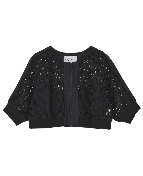 【AAYUSHI/アユーシ】ジャケット（SGN0388） 詳細画像 ブラック 1