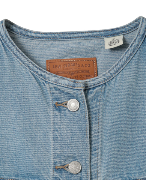 【Levis/リーバイス】COLLARLESS SHRUNKEN 90S TRUCKER 詳細画像 ブルー 3