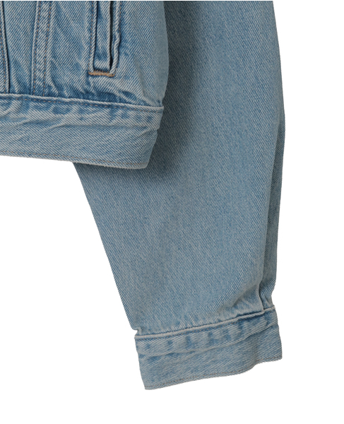 【Levis/リーバイス】COLLARLESS SHRUNKEN 90S TRUCKER 詳細画像 ブルー 4