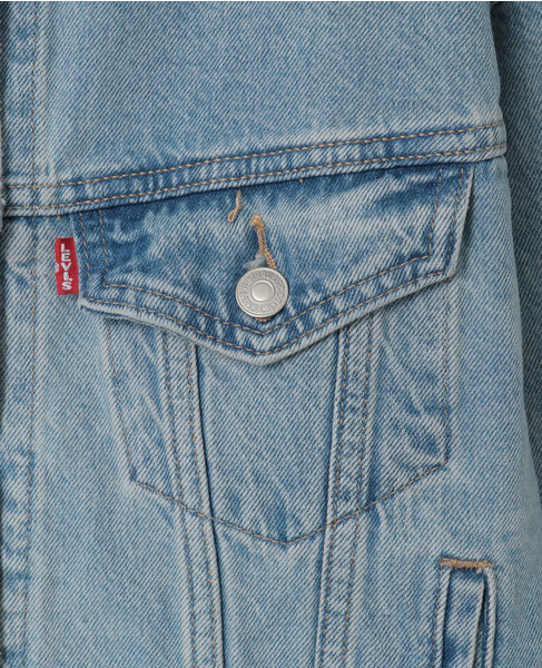 【Levis/リーバイス】COLLARLESS SHRUNKEN 90S TRUCKER 詳細画像 ブルー 6