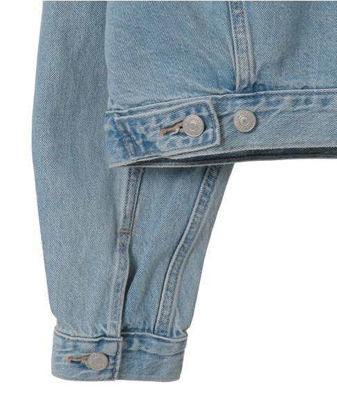 【Levis/リーバイス】COLLARLESS SHRUNKEN 90S TRUCKER 詳細画像 ブルー 7