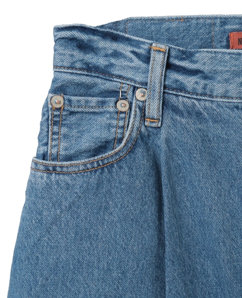 【NEEDBY heritage/ニードバイヘリテージ】デニムパンツ（HARPER） 詳細画像 ブルー 5