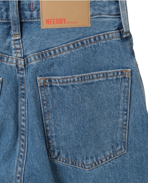 【NEEDBY heritage/ニードバイヘリテージ】デニムパンツ（HARPER） 詳細画像 ブルー 6