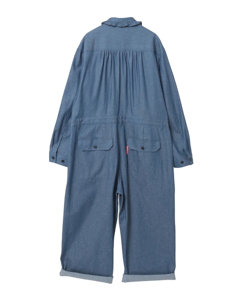 【Bilitis dix-sept ans/ビリティス・ディセッタン】Denim All in One 詳細画像 インディゴ 2