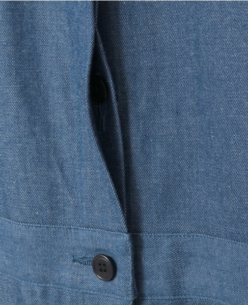 【Bilitis dix-sept ans/ビリティス・ディセッタン】Denim All in One 詳細画像 インディゴ 8