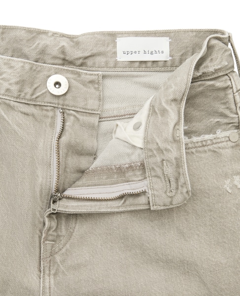 【upper hights/アッパーハイツ】デニムパンツ（THE NIECE MID-RISE） 詳細画像 ベージュ(SABI) 6