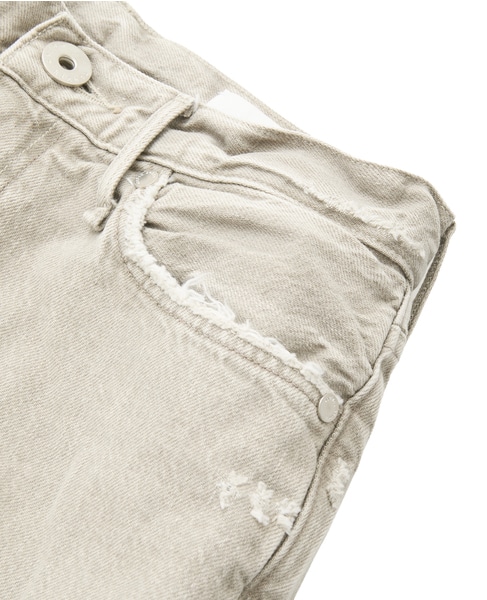 【upper hights/アッパーハイツ】デニムパンツ（THE NIECE MID-RISE） 詳細画像 ベージュ(SABI) 7