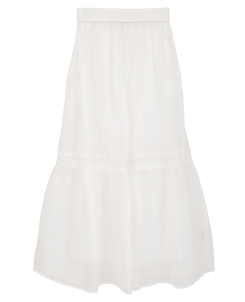 【MARILYN MOON/マリリンムーン】スカート（4261-116） 詳細画像 ホワイト 1