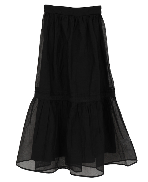 【MARILYN MOON/マリリンムーン】スカート（4261-116） 詳細画像 ブラック 1