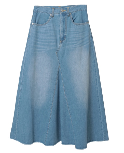 【LANCER CLOTHING CORPORATION】デニムスカート（LCMD-070-A） 詳細画像 ライトブルー 1