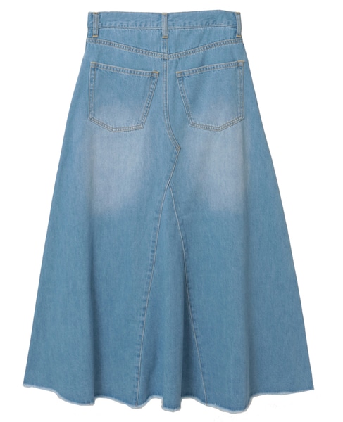 【LANCER CLOTHING CORPORATION】デニムスカート（LCMD-070-A） 詳細画像 ライトブルー 2
