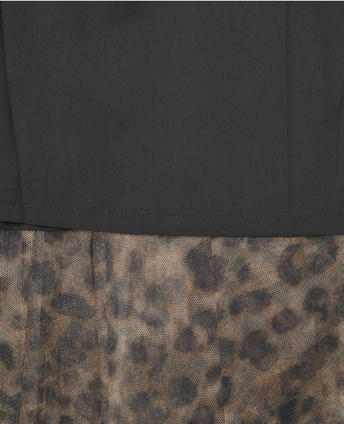 【CHOKLATE PARIS/チョコレート・パリ】レオパードチュールスカート（CK08077-5） 詳細画像 レオパード 5