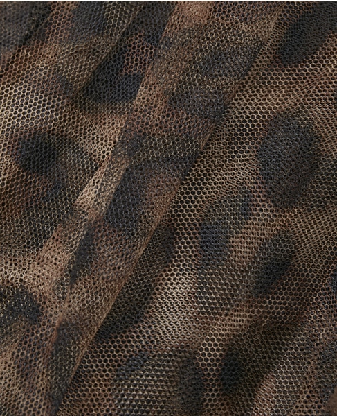 【CHOKLATE PARIS/チョコレート・パリ】レオパードチュールスカート（CK08077-5） 詳細画像 レオパード 6