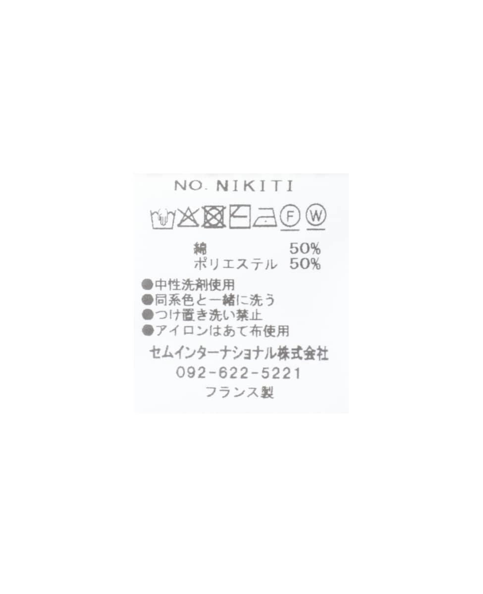 【TRICOTS JEAN MARC/トリコットジーンマルク】ボーダーニット（NIKITI） 詳細画像 ホワイト&times;ネイビー 5