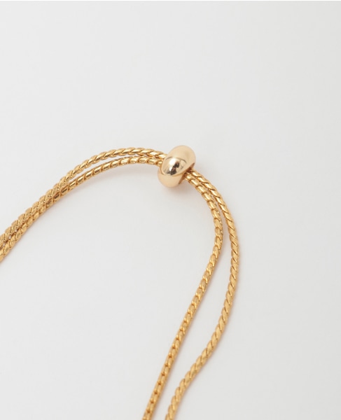 【ADER.bijoux/アデルビジュー】CUTSTEEL sparkle pearl raliet 詳細画像 ゴールド 4