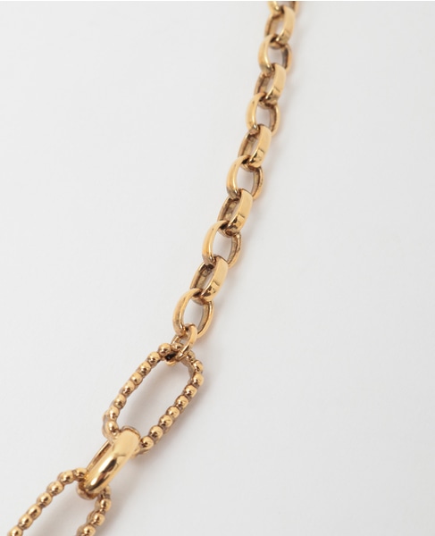 【ADER.bijoux/アデルビジュー】CUTSTEEL sparkle short necklace 詳細画像 ゴールド 4