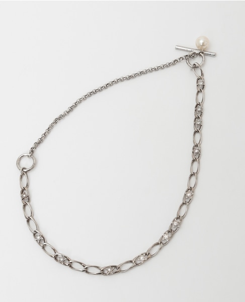 【ADER.bijoux/アデルビジュー】TINY STAR grigri 2way short necklace 詳細画像 シルバー 2