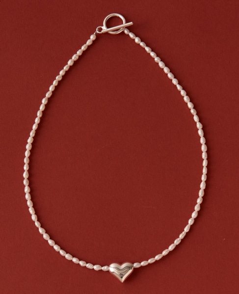 【quip queint/クィップクエイント】noa pearl necklace 詳細画像 シルバー 1