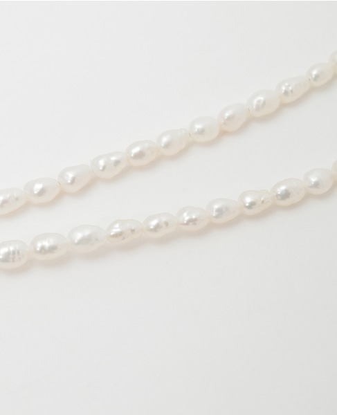 【quip queint/クィップクエイント】noa pearl necklace 詳細画像 シルバー 5
