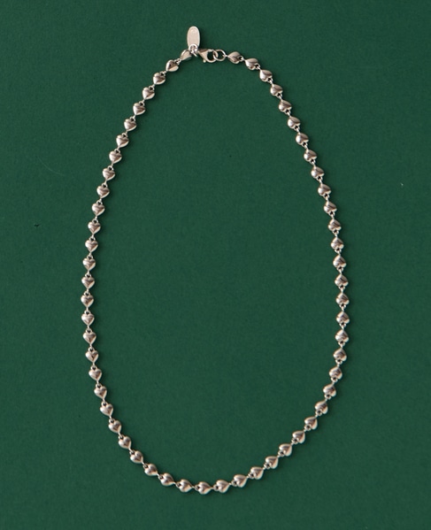 【quip queint/クィップクエイント】ehisper heart necklace 詳細画像 シルバー 1