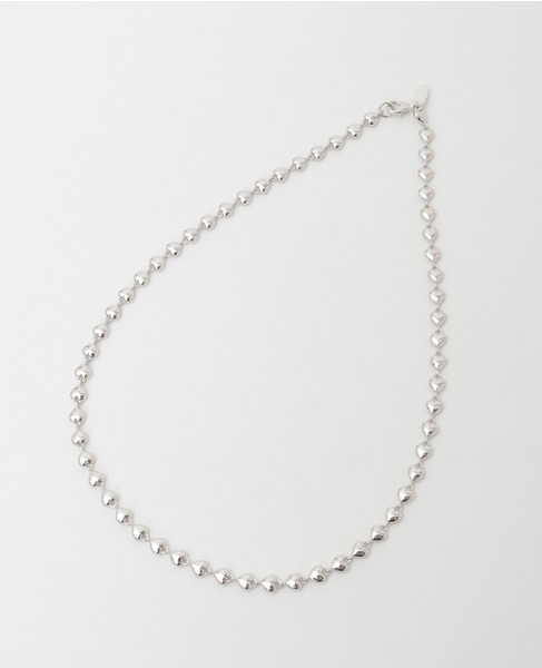 【quip queint/クィップクエイント】ehisper heart necklace 詳細画像 シルバー 2