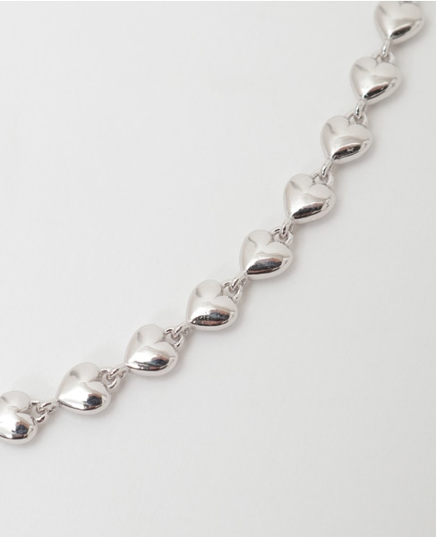 【quip queint/クィップクエイント】ehisper heart necklace 詳細画像 シルバー 3