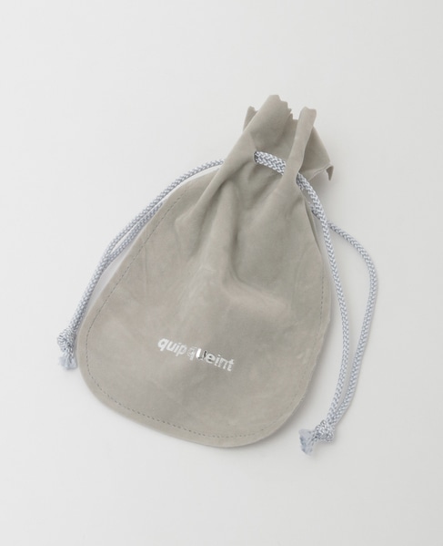 【quip queint/クィップクエイント】bowling studs oval pierce 詳細画像 シルバー 5