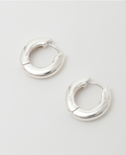 【quip queint/クィップクエイント】trive double hoop pierce 詳細画像 シルバー 5