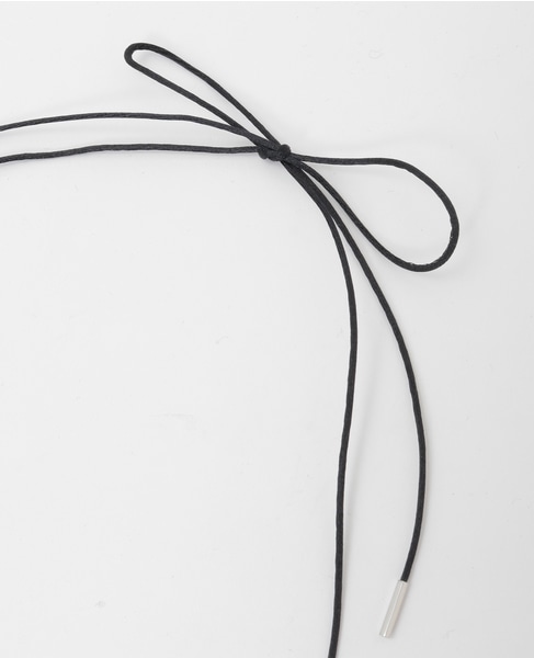 【SOAC/ソーク】Plump Drop Cord Necklace 詳細画像 シルバー 2