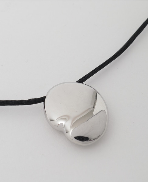 【SOAC/ソーク】Plump Drop Cord Necklace 詳細画像 シルバー 4