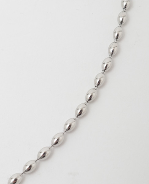 【SOAC/ソーク】Drop Chain Long Necklace 詳細画像 シルバー 4