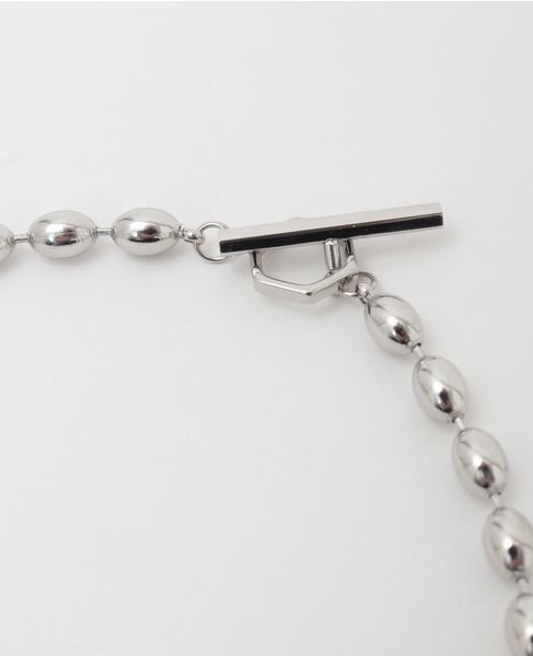 【SOAC/ソーク】Drop Chain short Necklace 詳細画像 シルバー 2