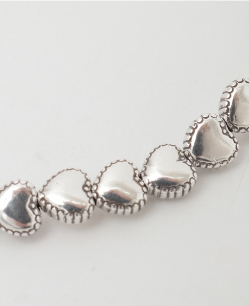 【PHILIPPE AUDIBERT/フィリップオーディベール】ハートネックレス（BR3861:AR） 詳細画像 シルバー 3